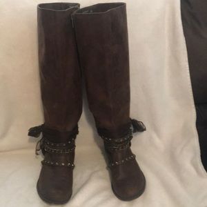 Women’s Brown Not Rated Boots 7